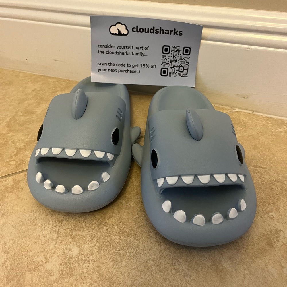Cloudshark Slippers - UNISEX
